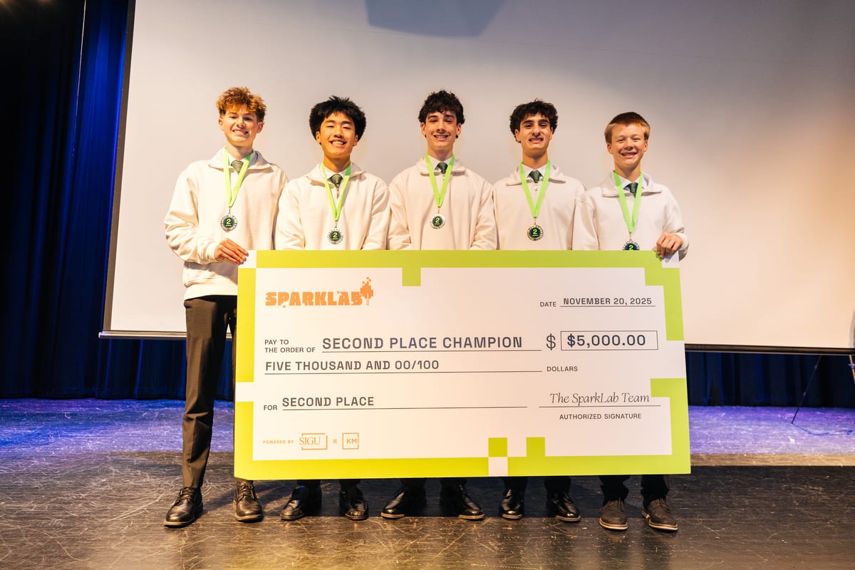 SparkLab 2025 2nd Place team