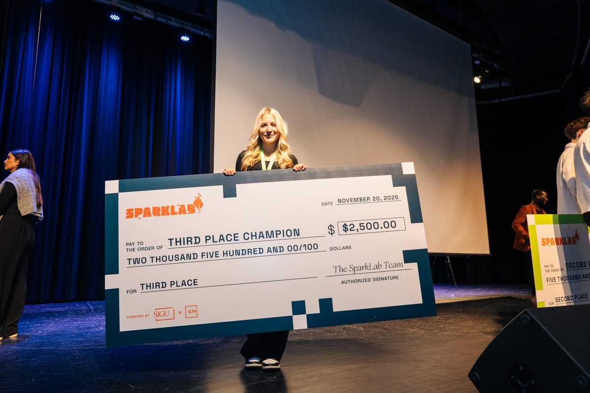 SparkLab 2025 3rd Place team